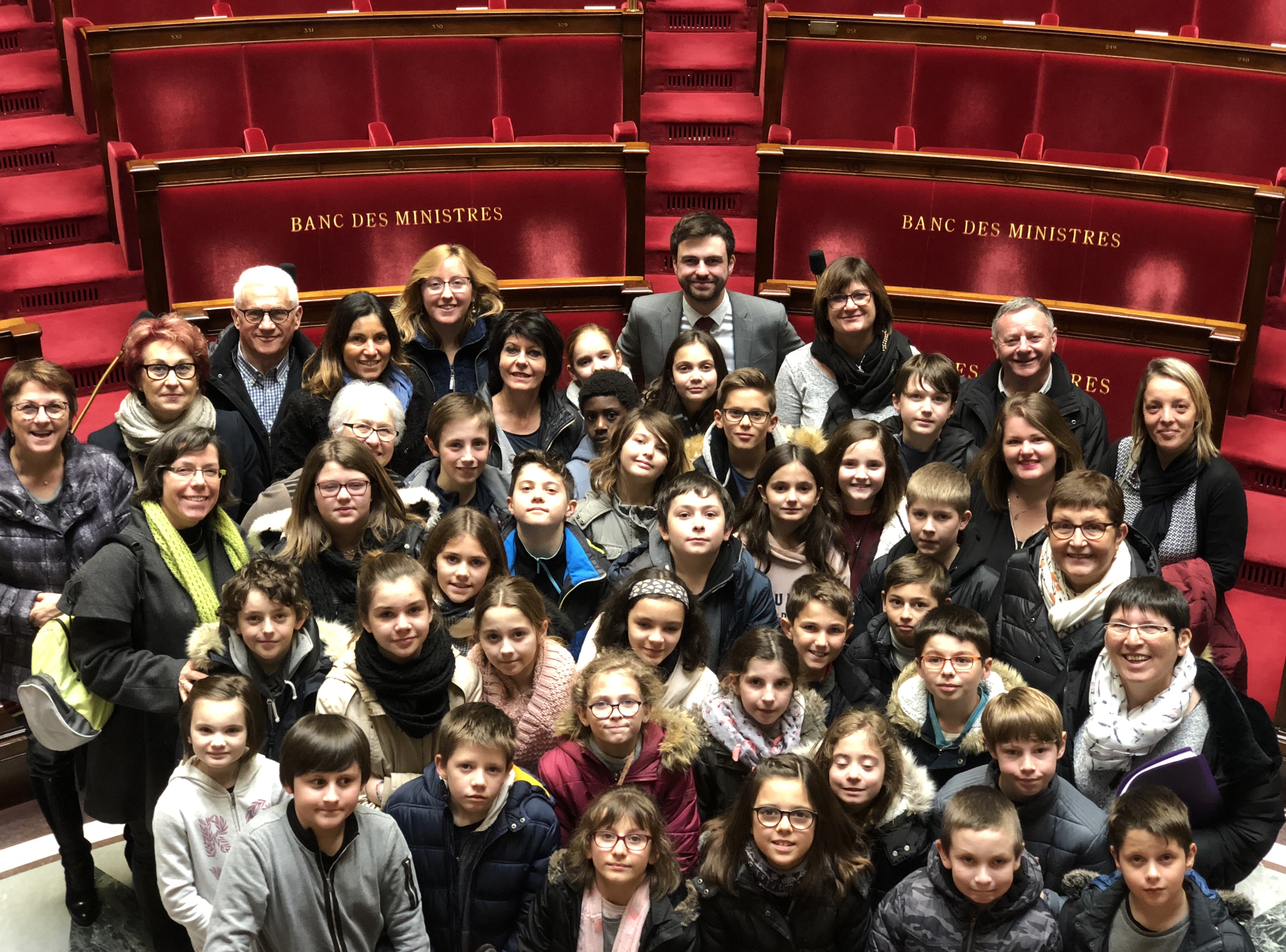 Les Jeunes Conseillers municipaux Sud-Vendéens en visite à l’Assemblée nationale
